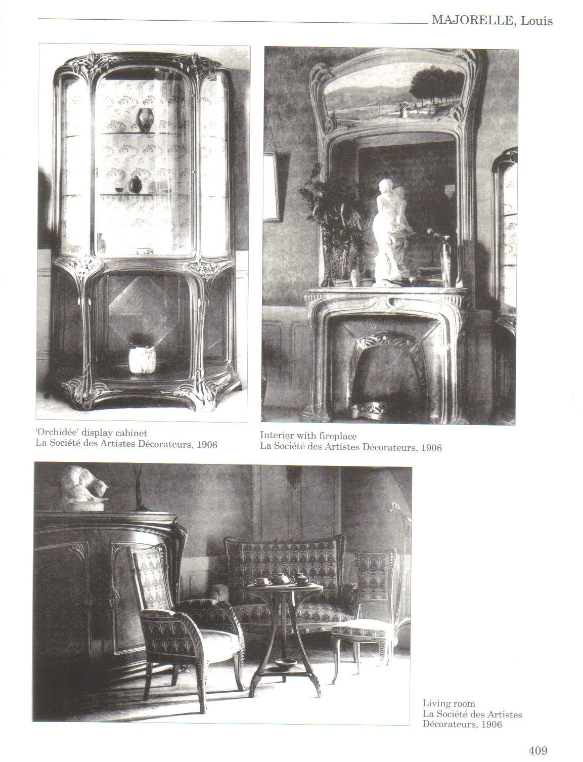 Majorelle Fireplace